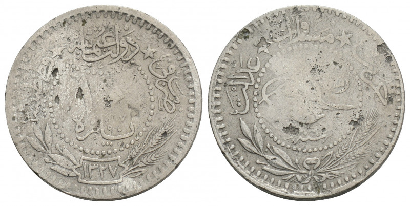 Islamic
Ottoman Empire. Mehmed V Reşad (AH 1327-1336 / 1909-1918 AD)
10 Para (18...