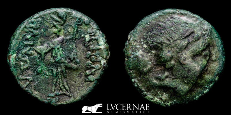 Greek
THRACE. Mesambria. Circa 175-100 BC. Æ 20

Diademed female head right / 

...