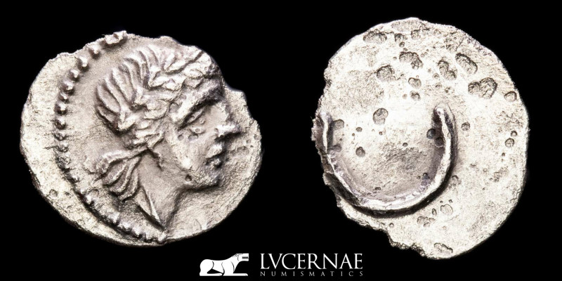 Ancient Hispania - Emporiai - Emporiton 

Silver Tritartemorion. Ampurias (Geron...
