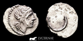 Ampurias (Gerona) Silver Tritartemorion 0.31 g. 11 mm. Emporiton 200-100 BC. Good very fine (MBC)