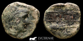 Hispania - Callet (El Coronil, Sevilla) bronze As 17,80 g, 25 mm Callet 50 B.C. Good fine (MBC)