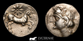 Cartagonova Silver Shekel 7.41 g 22 mm. Cartagena, Murcia 220-215 BC Good Very Fine