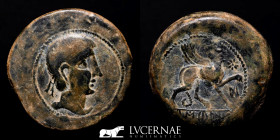 Castulo Æ Bronze As 28.20 g 30 mm. Cazlona, Jaén 180 BC Good Very Fine