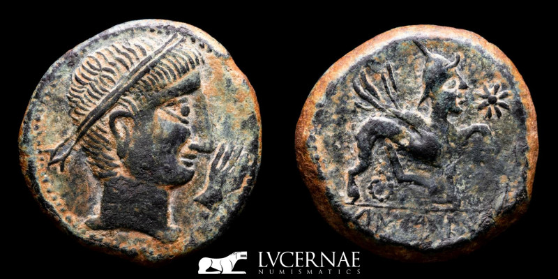 Ancient Hispania - Castulo (Linares, Jaén, Spain). Bronze as (13.01 g. 26 mm.), ...