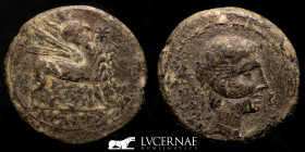 Ancient Hispain Castulo  Bronze As 12.84 g 30 mm Castulo 180-150 BC  Very fine (MBC)