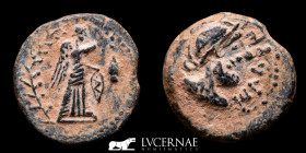 Iliberri (Granada) Bronze Semis 7.22 g., 22 mm. Iliberri 150-100 B.C. Good very fine (MBC+)