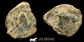 Hispania -  Acinipo (Málaga) bronze As 8,64 g, 27 mm Acinipo 150-50 B.C. Good very fine (MBC+)