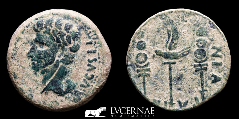 Hispania Romana - Augusto (27 a.C. - 14 d.C.) 
Dupondio de bronze (13.23 g. 30 m...