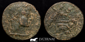 Lydia. Severus Alexander times Æ Bronze Æ 35 19.03 g. 35 mm. Acrasus 222-235 A.D. Good very fine