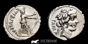 C. Vibius Pansa Caetronianus Silver  Denarius 3,74 g, 20 mm. Rome A.D.48 extremely fine