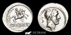 L. Marcius Philippus Silver Denarius 3,74 g. 20 mm. Rome 56 BC extremely fine