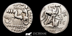 P. Plautius Hypsaeus Silver Denarius 3,80 g. 17 mm. Rome 57 BC Good fine (MBC)