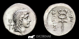 M. Plaetorius M.f. Cestianus Silver Denarius 3,92 g., 17 mm. Rome 69 B.C. Good very fine