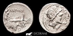 C. Coelius Caldus Silver denarius 3,01 g., 19 mm. Rome 104 B.C.  Good very fine (MBC+)