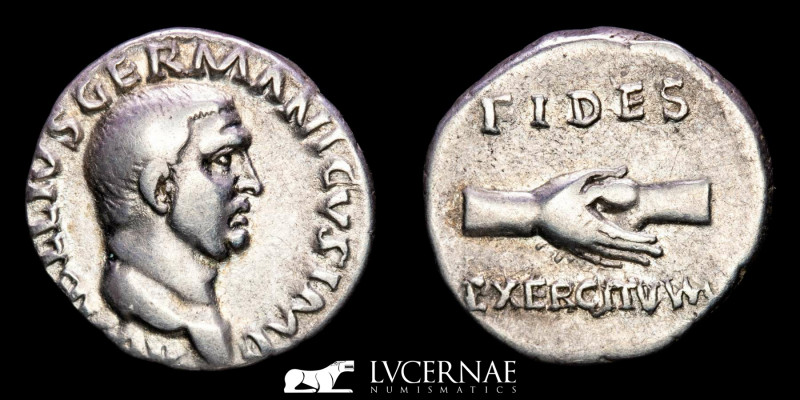 Roman Empire - Vitellius (April - 20 December AD 69.) silver denarius (3.27 g, 1...