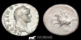 Domitian as Caesar Silver Denarius 3.13 g. 19 mm. Rome 69-81 A.D Good very fine (MBC)