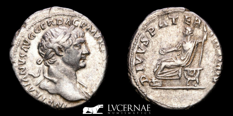 Roman Empire - Trajan (98-117 A.d.) silver denarius (2.96 g., 19 mm )
Rome mint ...