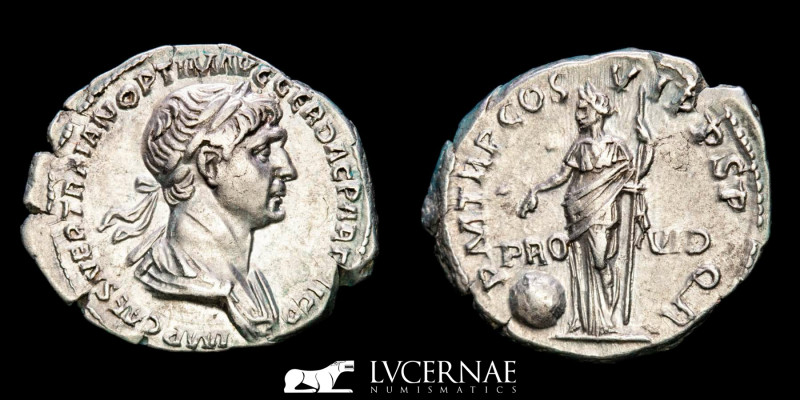 Roman Empire - Trajan (98-117 AD) - Silver denarius (3.22 g. 20 mm.)
Rome mint 1...