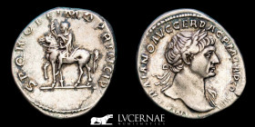Trajan Silver Denarius 3.46 g., 49 mm. Rome 98-117 A.D. Good very fine (MBC)