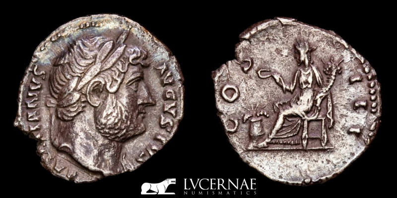 Roman Empire - Hadrian (117-138 A.D.). Silver Denarius (3.05 g. 19 mm.). Rome.

...