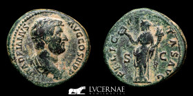 Hadrian (117-138 AD.) Bronze As  13,06 g., 27 mm. Rome 133-135 A.D. Good very fine