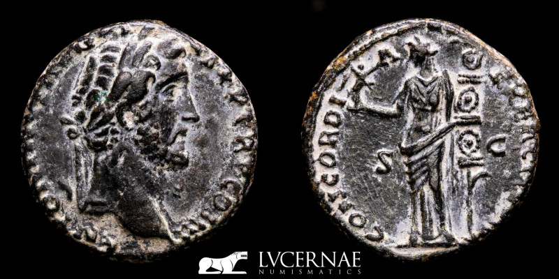 Roman Empire - Antoninus Pius (138-161 A.D.) Æ As. Rome, AD 140-144. 

ANTONINVS...
