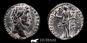 Antoninus Pius Bronze As 8,71 g., 26 mm. Rome 138-161 A.D. Good very fine
