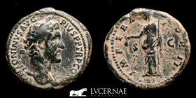 Antoninus Pius Bronze As 10.03 g., 27 mm. Rome 143-144 A.D. Good very fine