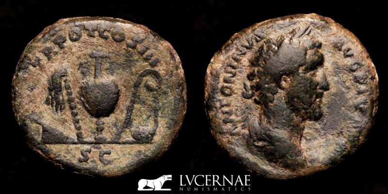 Roman Empire - Antoninus Pius 138-161 A.D. - AE As, (13,68 g., 26 mm.) Rome mint...
