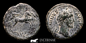 Antoninus Pius Bronze As 10.92 g., 27 mm. Rome 145/61 AD Good very fine