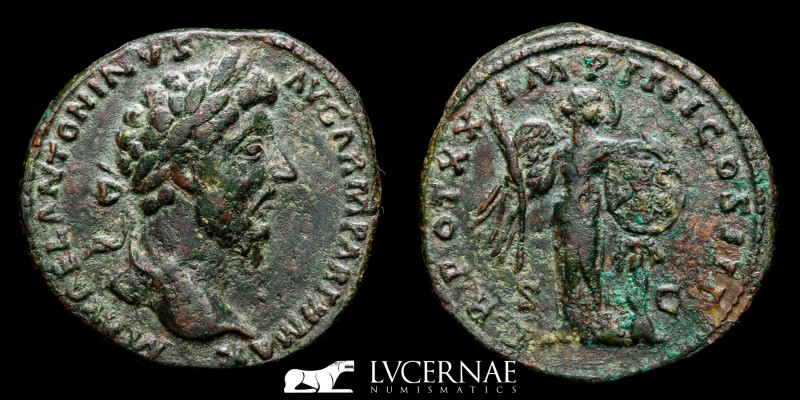 Roman Empire - Marcus Aurelius (161-180 A.D.) Æ Sestertius. Rome, AD 166. 

M AV...