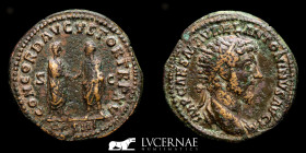 Marcus Aurelius Bronze Dupondius 12.90 g., 27 mm. Rome 161-180 AD. Good very fine