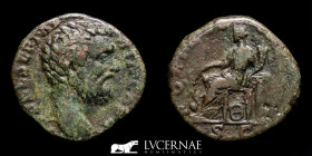 Clodius Albinus Bronze Sestertius 17.89 g, 28 mm. Rome 193/5 AD Good very fine