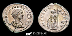 Geta Silver Denarius 2.68 g., 21 mm. Laodicea ad Mare 197-209 A.D. Good very fine