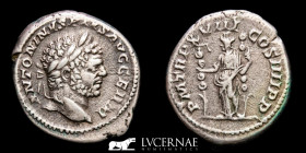 Caracalla Silver Denarius 3.77 g 20 mm Rome 198-217 Good very fine (MBC+)