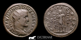 Maximinus I Thrax Æ Bronze Dupondius 11.02 g. 26 mm. Rome 235-238 Very Fine