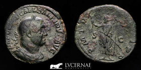 Balbinus Bronze Sestertius 17.25 g., 30 mm. Rome 238 A.D. Good very fine