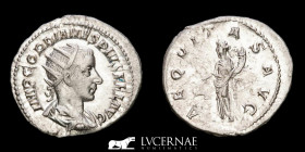 Gordian III Silver Antoninianus 3.80 g. 22.5 mm. Rome 238-244 AD About uncirculated. Original shine.