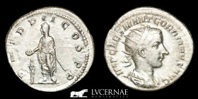 Gordian III  Silver Antoninianus 4,13 g, 22 mm Rome 238-244 A.D. Extremely fine