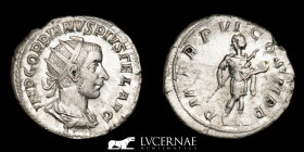 Gordian III  Silver Antoninianus 4.37 g 22 mm. Rome 238/44 AD EBC