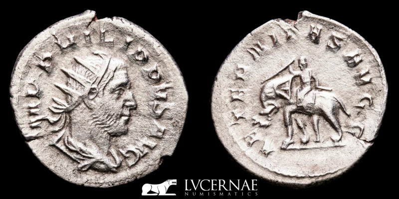 Roman Empire - Philip I. (A.D. 244-249.) Silver antoninianus (3,54 g 23 mm). Com...