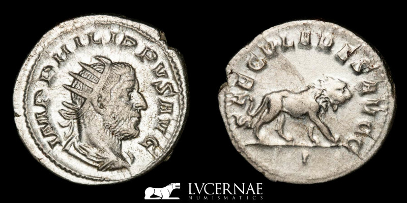 Roman Empire - Philip I (244-249 A.D.) silver antoninianus (4,37 g. 22 mm.) mint...