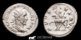 Trajan Decius Silver Antoninian 2.84 g., 23 mm. Rome 250 Near Extremely fine (EBC-)