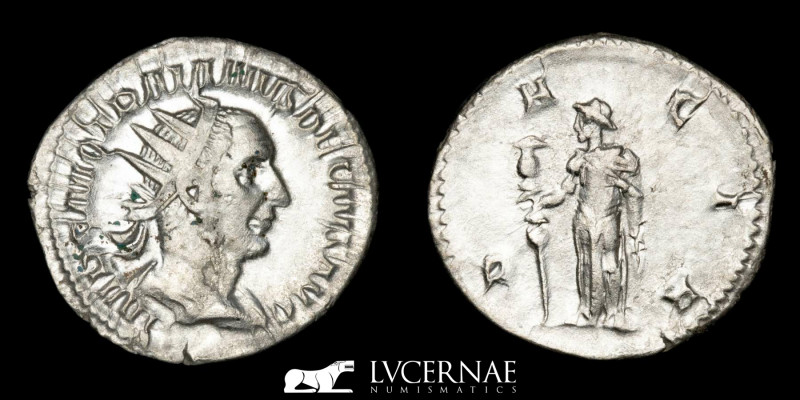 Roman Empire - Trajan Decius (AD 249-251) - Silver antoninianus (2.73 g. 22 mm),...