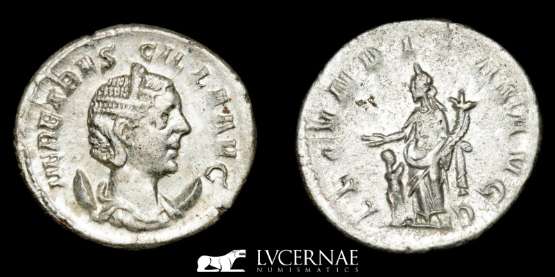 Roman Empire - Herennia Etruscilla, Augusta (249-251 A.D), silver antoninanus (4...