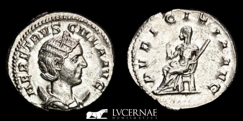 Roman Empire - Herennia Etruscilla (249-251 AD). 
AR Antoninianus, (4.64 g, 21 m...