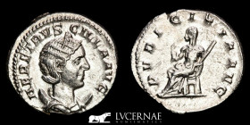 Herennia Etruscilla Bronze Antoninianus 4.64 g., 21 mm. Rome 249/51 AD. Good very fine (MBC+)