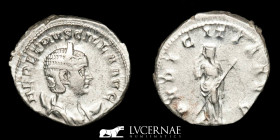 Herennia Etruscilla Silver Antoninianus 4.54 g. 23 mm. Rome 249-251 A.D Good very fine