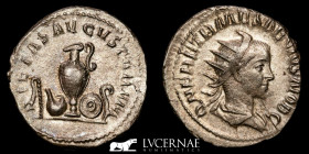 Herennius Etruscus Silver Antoninianus 3.60 g, 22 mm Rome 250 A.D. Near Extremely fine (EBC-)