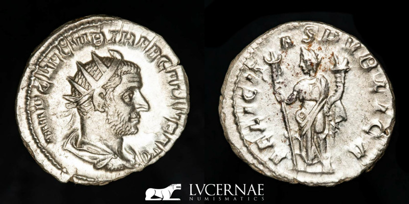Roman Empire - Trebonianus Gallus. A.D. 251-253. - Silver antoninianus (4.21 g 2...
